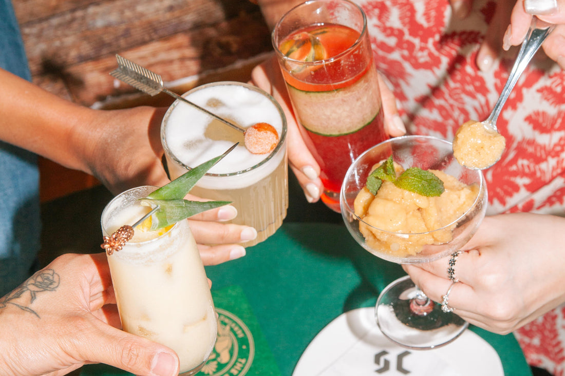 Non-alcoholic cocktails at The Daily Tot, Hong Kong